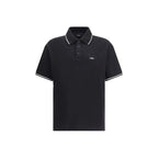Amiri Black Cotton Polo T-Shirt - Zeiniez