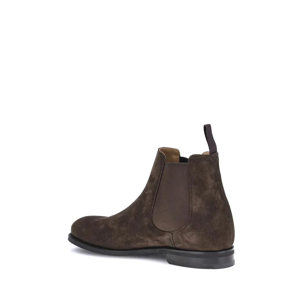 Church's Brown Calf Leather Bos Taurus Chelsea Boots - Zeiniez