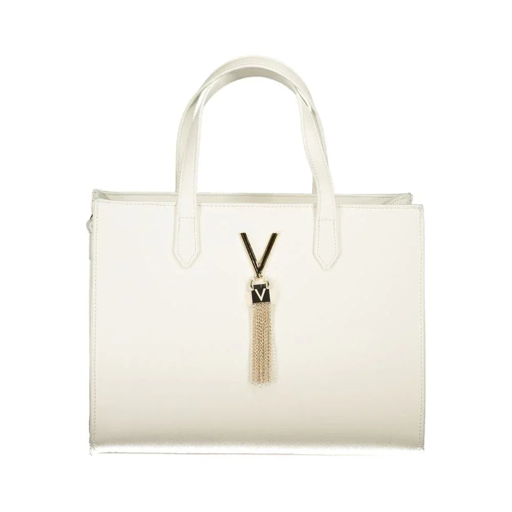 Mario Valentino White Polyurethane Women Handbag - Zeiniez