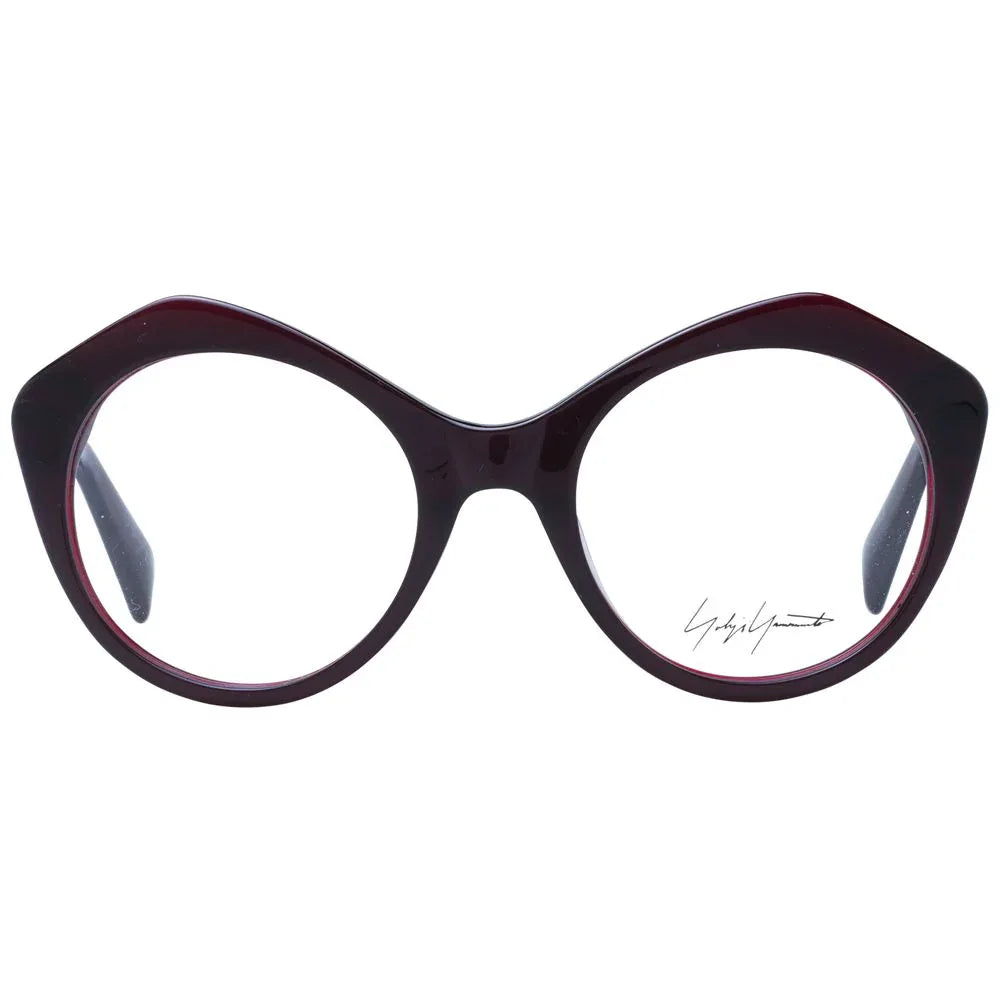 Yohji Yamamoto Burgundy Acetate Glasses (Frames) - Zeiniez
