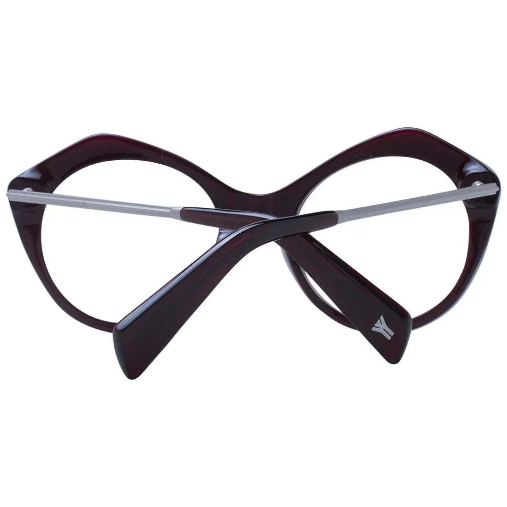 Yohji Yamamoto Burgundy Acetate Glasses (Frames) - Zeiniez