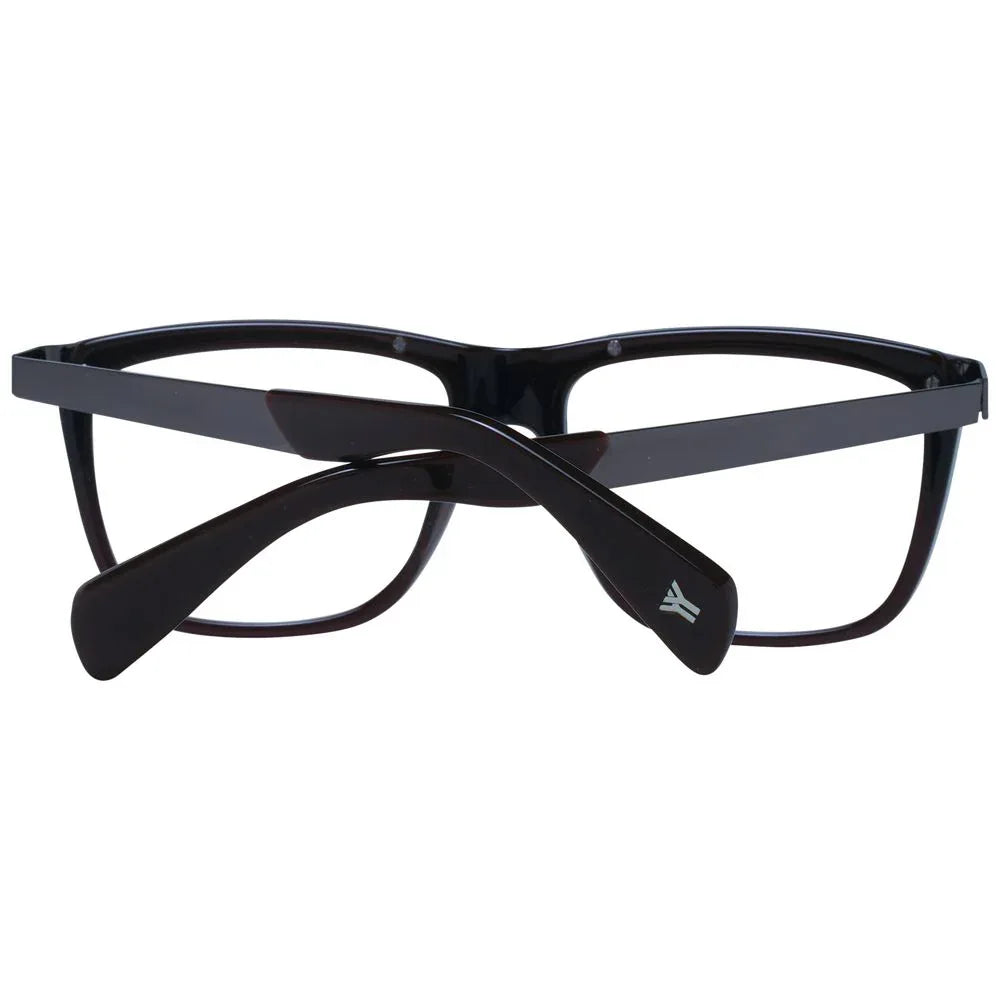 Yohji Yamamoto Brown Acetate Glasses (Frames) - Zeiniez