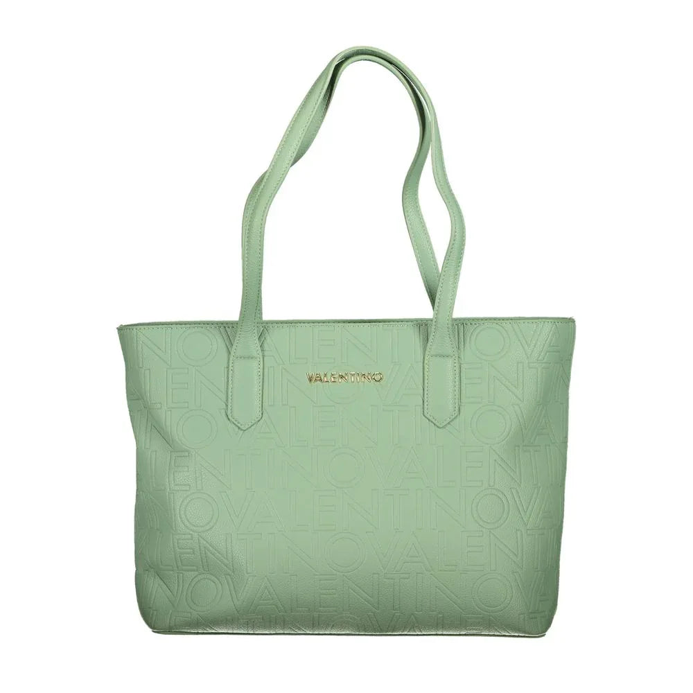 Mario Valentino Verde Poliuretano Women Shoulder Bag - Zeiniez