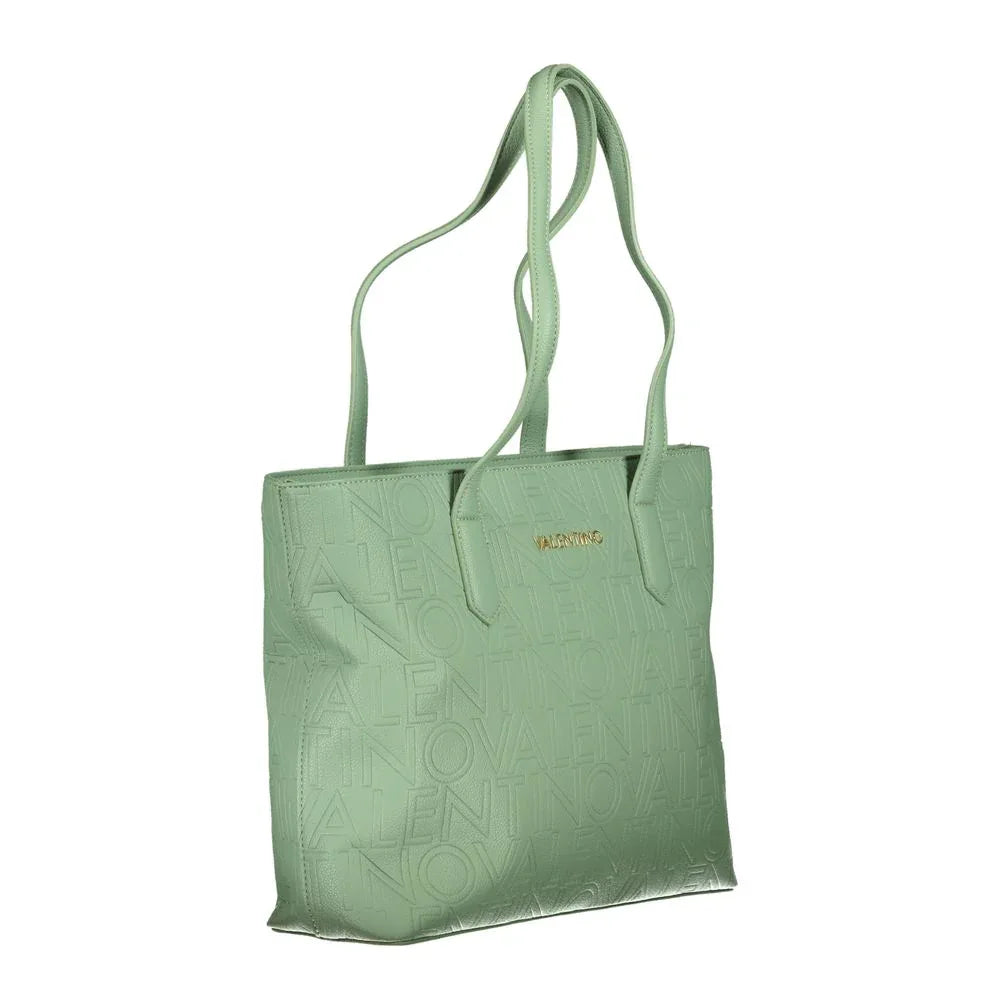 Mario Valentino Verde Poliuretano Women Shoulder Bag - Zeiniez