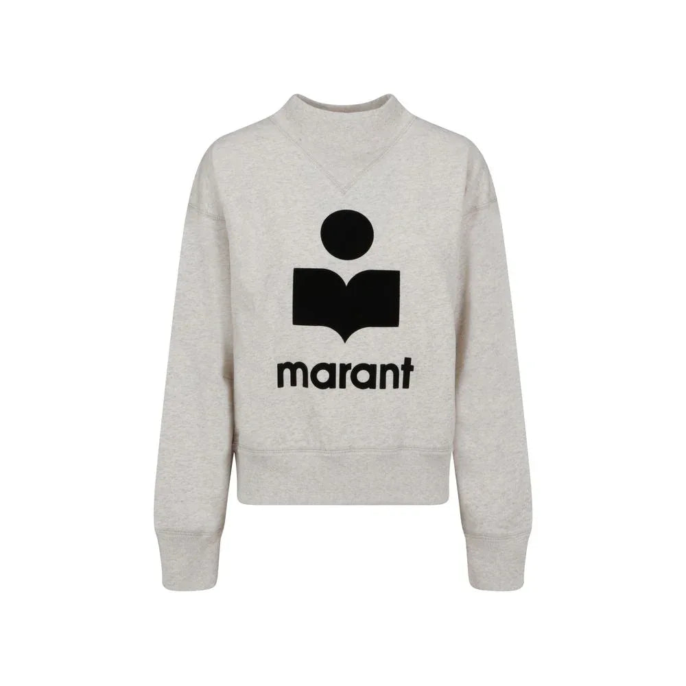 Marant Etoile Gray Polyester Sweatshirt - Zeiniez