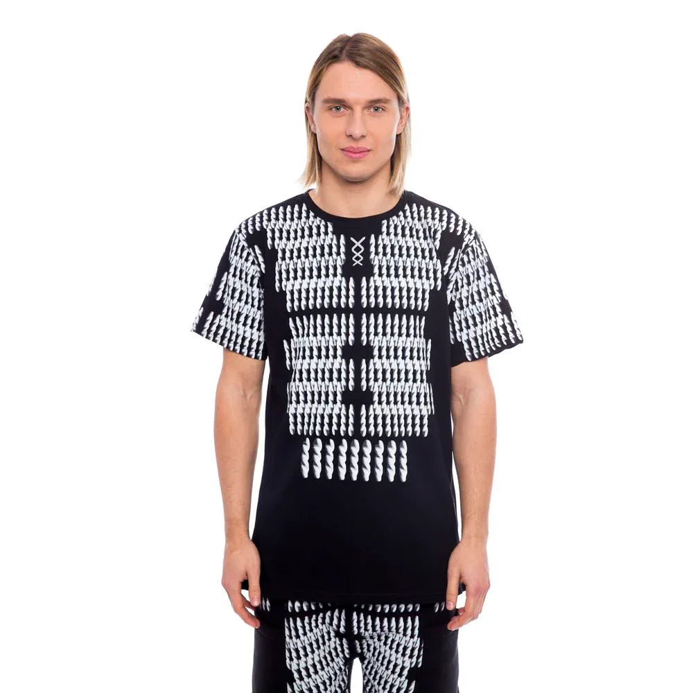 Nicolo Tonetto Black Cotton Men T-Shirt - Zeiniez