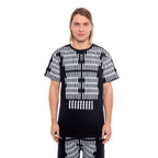 Nicolo Tonetto Black Cotton Men T-Shirt - Zeiniez