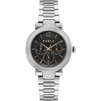 Furla Gray Stainless Steel Bracelet Watch