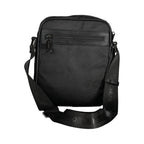 Mario Valentino Black Fabric Men's Shoulder Bag