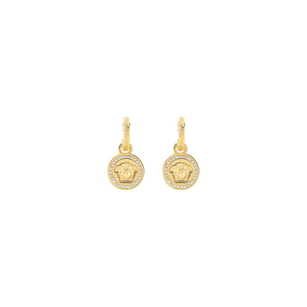 Versace Gold Brass Earrings - Zeiniez