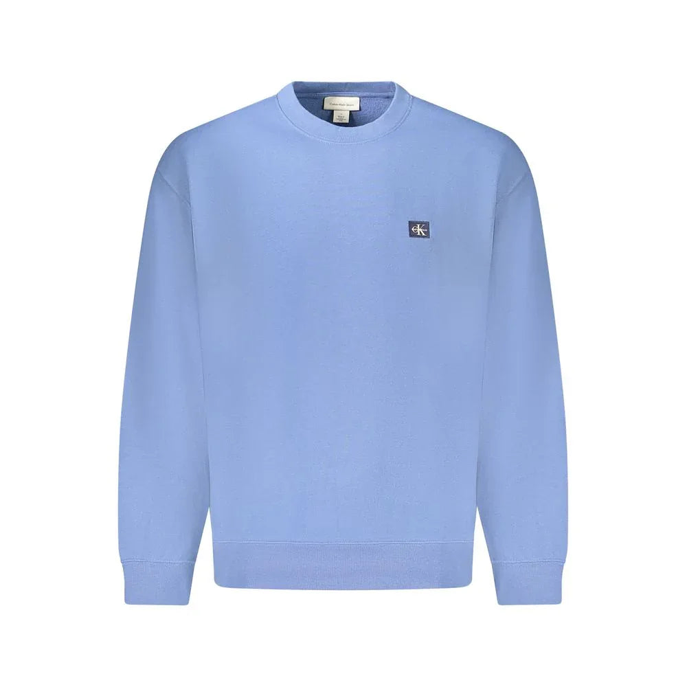 Calvin Klein Blue Cotton Men's Sweatshirt - Zeiniez