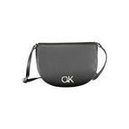 Calvin Klein Black Polyurethane Women Shoulder Bag - Zeiniez