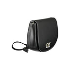 Calvin Klein Black Polyurethane Women Shoulder Bag - Zeiniez