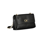 Calvin Klein Black Polyurethane Women's Handbag