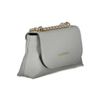 Mario Valentino Grigio Polyurethane Women Shoulder Bag - Zeiniez