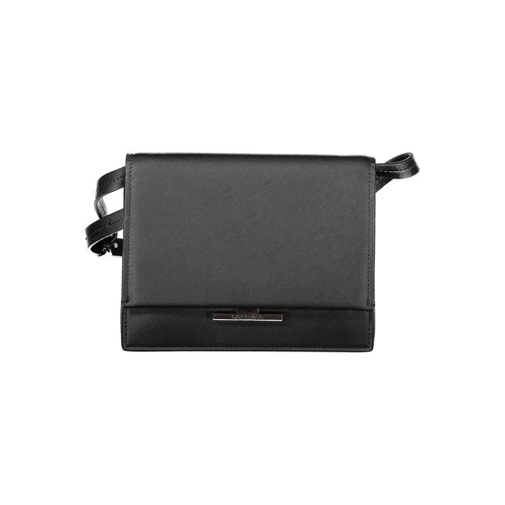 Calvin Klein Nero Poliuretano Woman Shoulder Bag - Zeiniez
