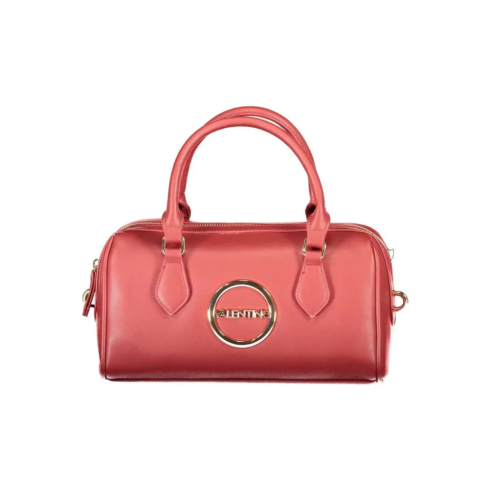 Mario Valentino Rosso Polyurethane Women Handbag - Zeiniez