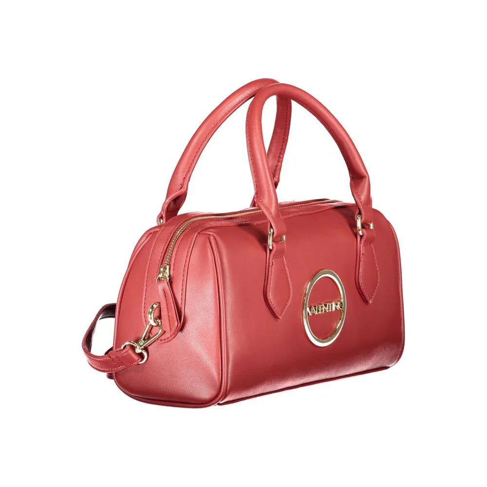 Mario Valentino Rosso Polyurethane Women Handbag - Zeiniez