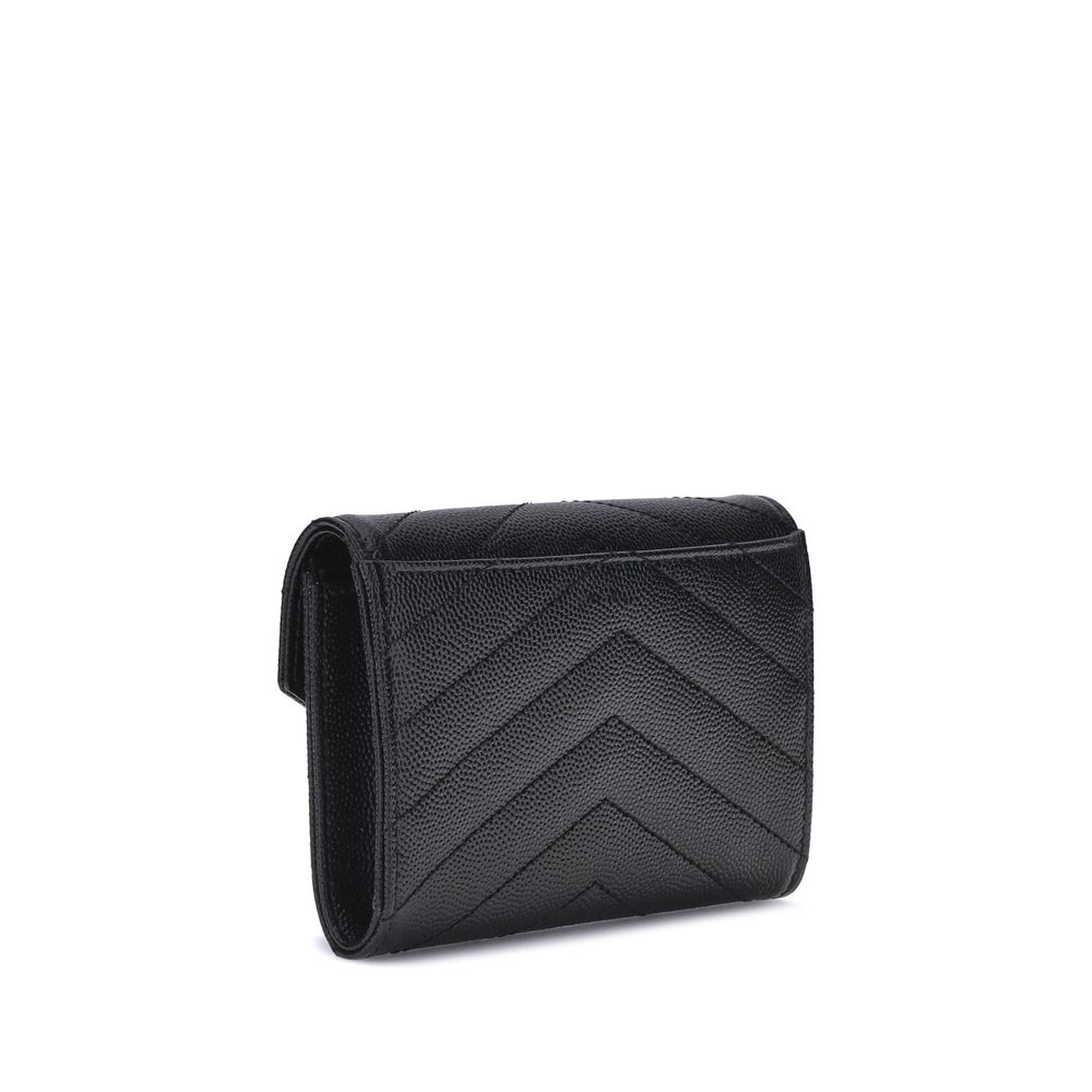 Saint Laurent Leather Wallet - Zeiniez