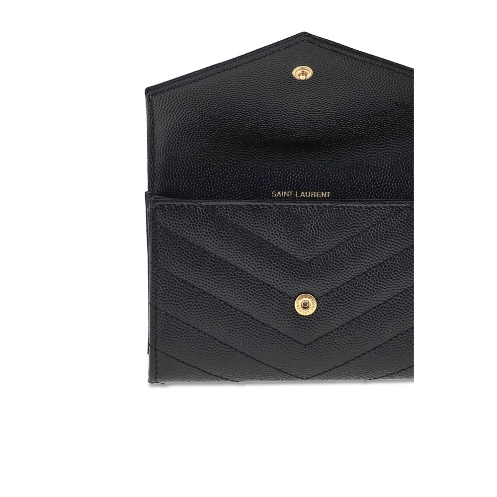 Saint Laurent Leather Wallet - Zeiniez