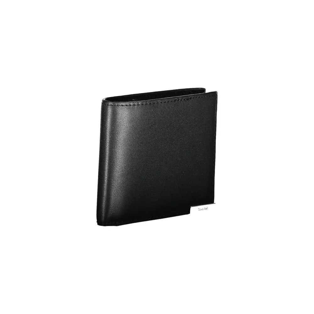 Calvin Klein Nero Poliuretano Uomo Wallet - Zeiniez