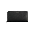 Calvin Klein Black Polyurethane Women Wallet - Zeiniez