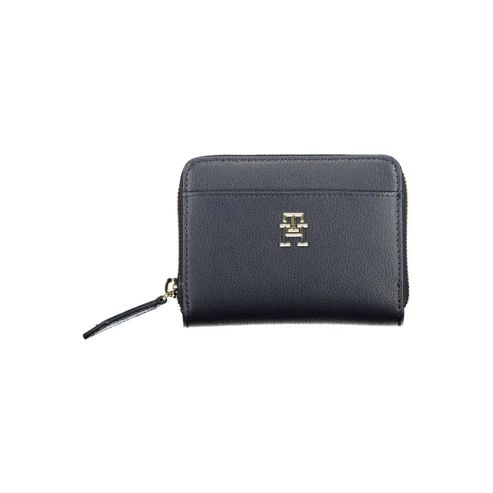 Tommy Hilfiger Blue Polyester Women Wallet - Zeiniez