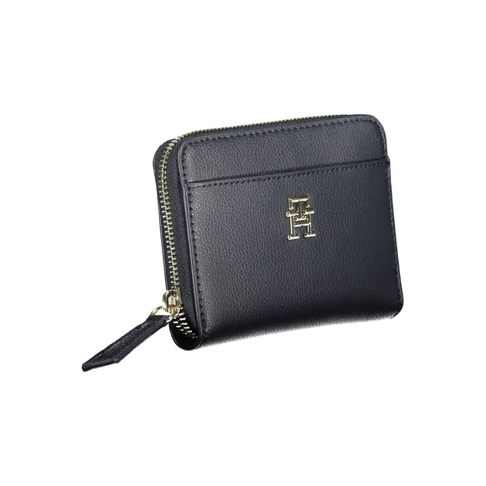 Tommy Hilfiger Blue Polyester Women Wallet - Zeiniez