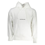 Calvin Klein White Cotton Men's Sweatshirt - Zeiniez