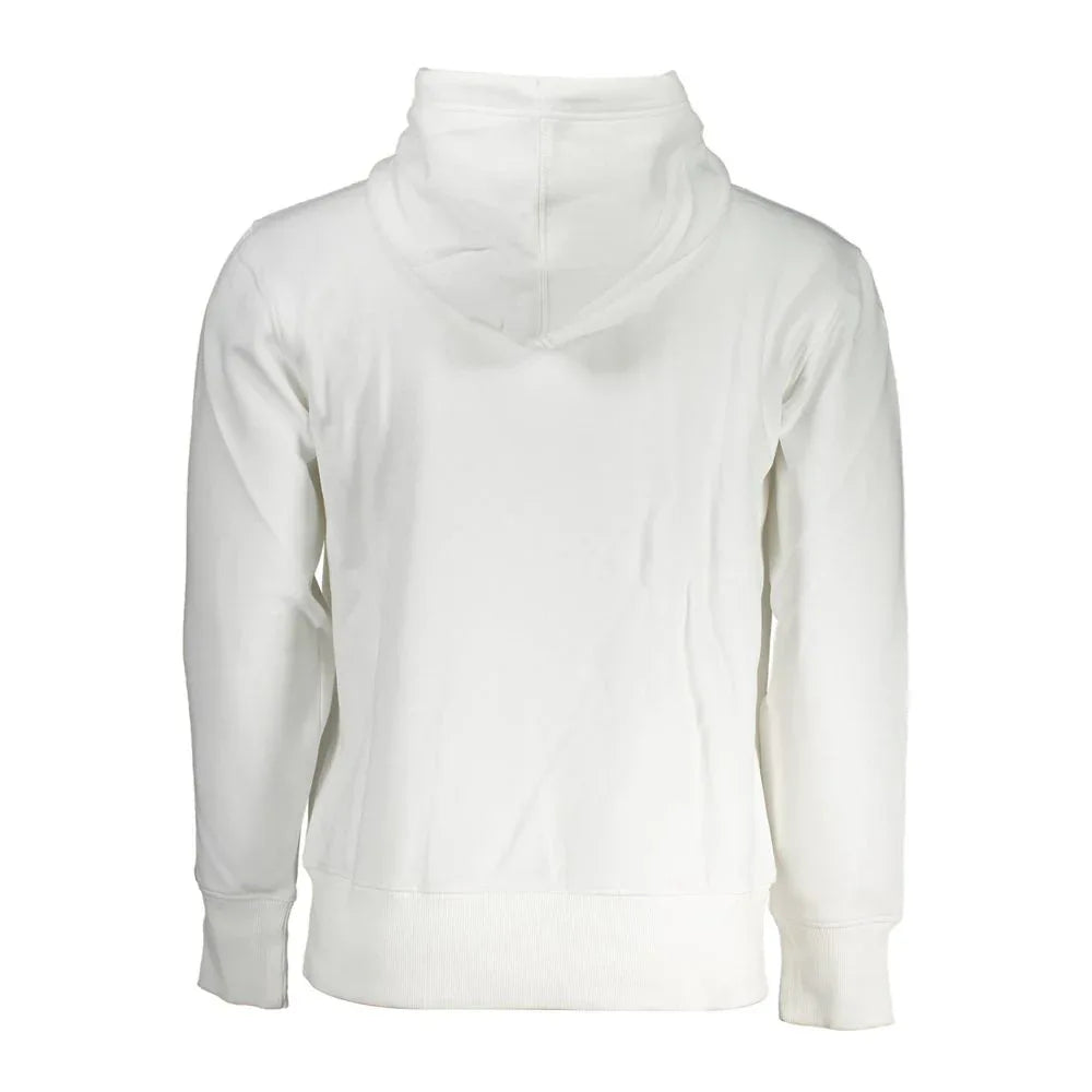 Calvin Klein White Cotton Men's Sweatshirt - Zeiniez