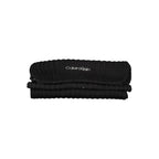 Calvin Klein Black Cotton Women Scarf - Zeiniez