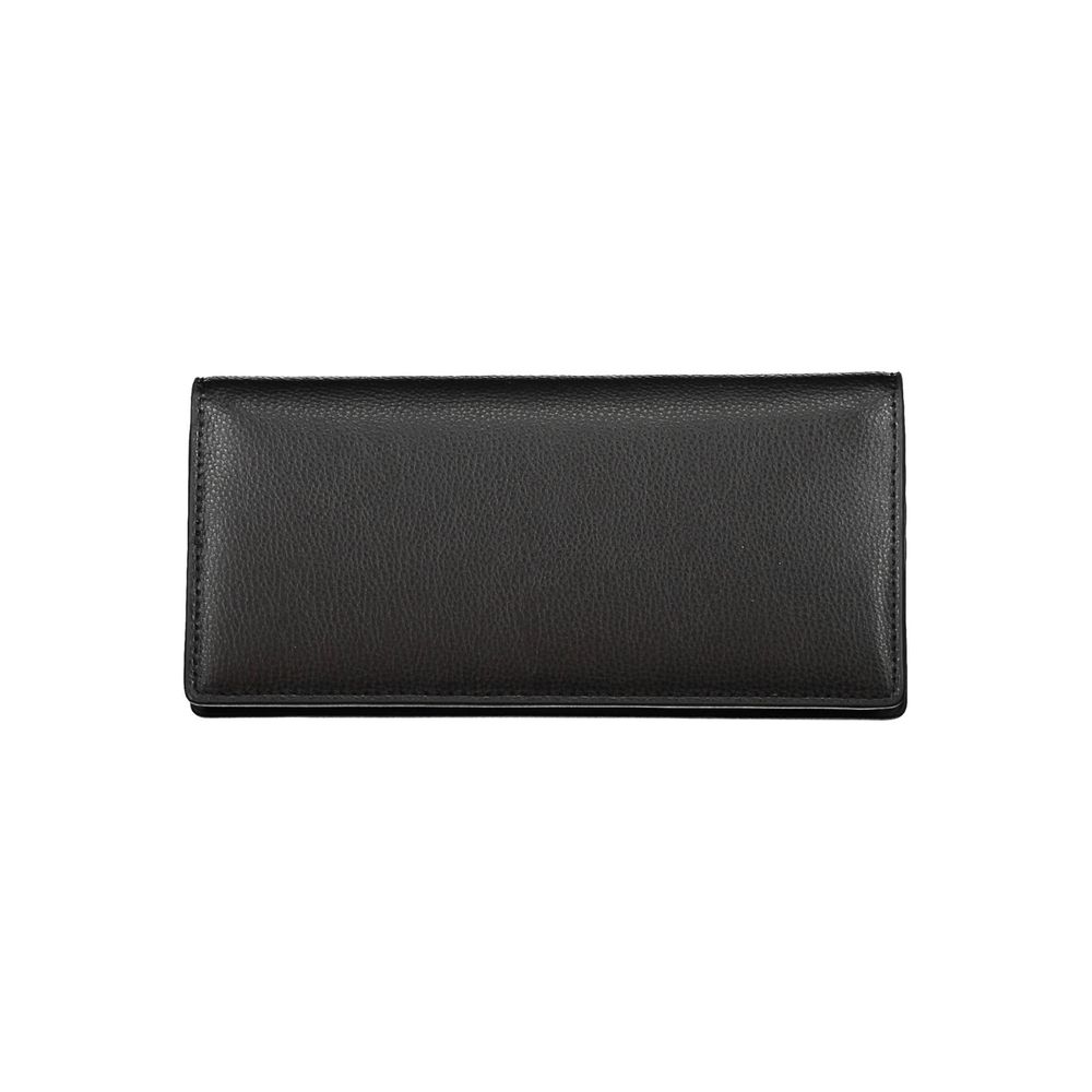 Tommy Hilfiger Black Polyurethane Women Wallet - Zeiniez