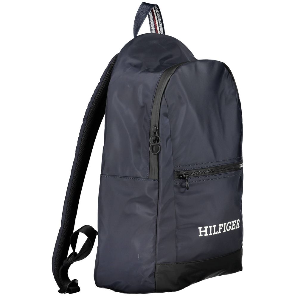 Tommy Hilfiger Blue Polyester Men Backpack - Zeiniez