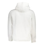 Calvin Klein White Cotton Men Sweater with Hood - Zeiniez