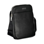 Guess Jeans Nero Poliuretano Men Shoulder Bag - Zeiniez