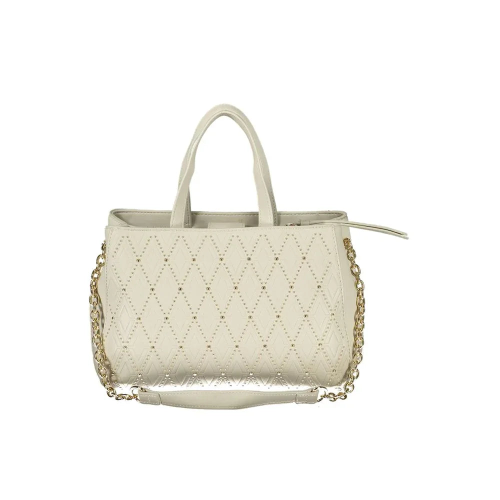 Mario Valentino White Polyurethane Women Handbag - Zeiniez