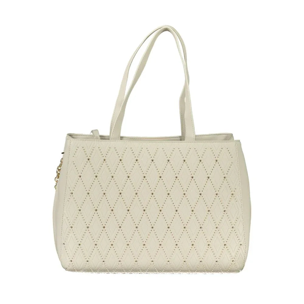 Mario Valentino Bianco Poliuretano Woman Handbag - Zeiniez