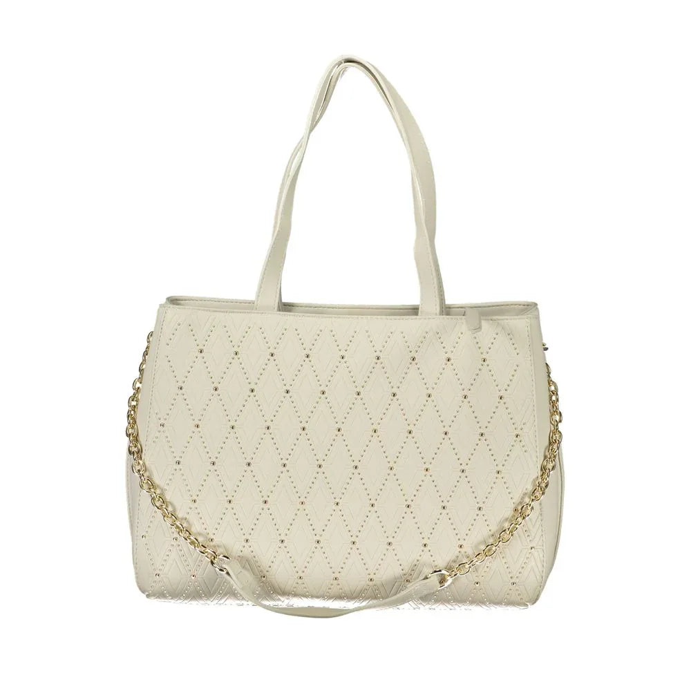 Mario Valentino Bianco Poliuretano Woman Handbag - Zeiniez