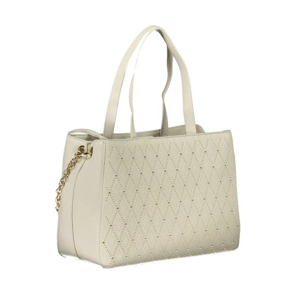 Mario Valentino Bianco Poliuretano Woman Handbag - Zeiniez