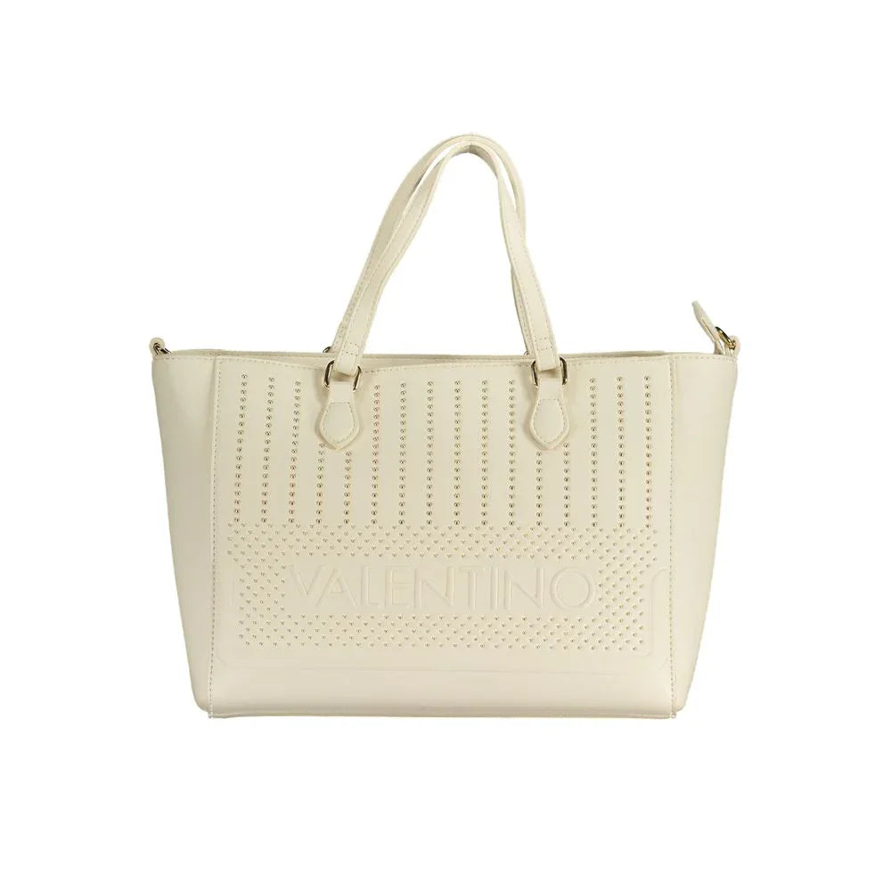 Mario Valentino White Polyurethane Women Handbag - Zeiniez