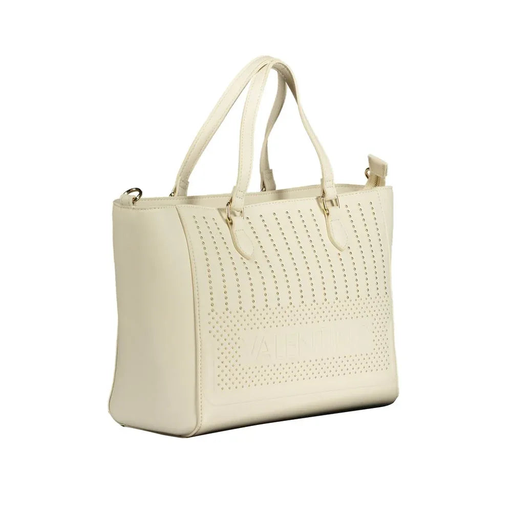 Mario Valentino White Polyurethane Women Handbag - Zeiniez
