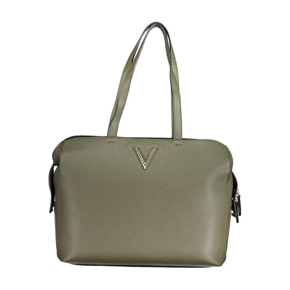 Mario Valentino Verde Polyurethane Women Shoulder Bag - Zeiniez