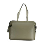 Mario Valentino Verde Polyurethane Women Shoulder Bag - Zeiniez