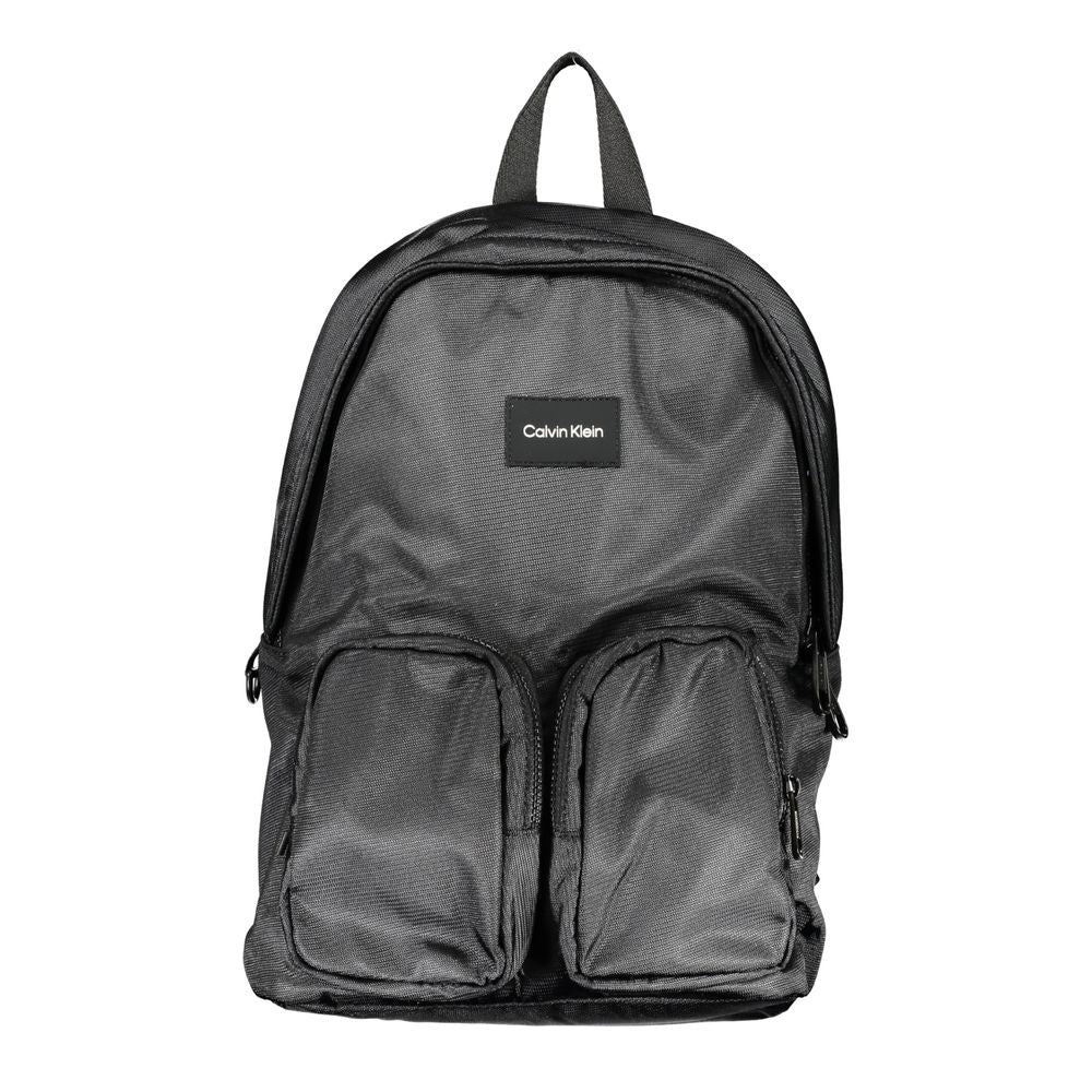 Calvin Klein Nero Polyester Mens Backpack - Zeiniez