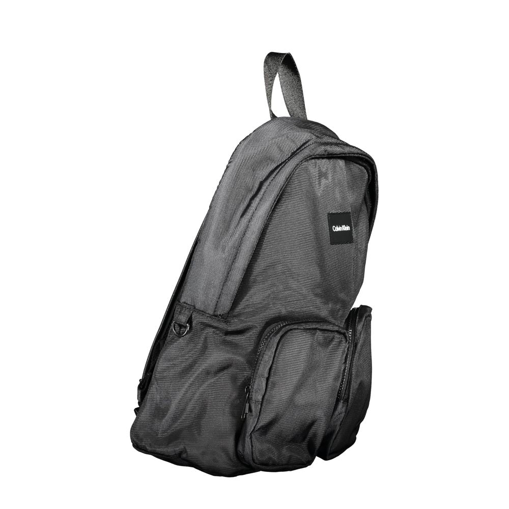 Calvin Klein Nero Polyester Mens Backpack - Zeiniez