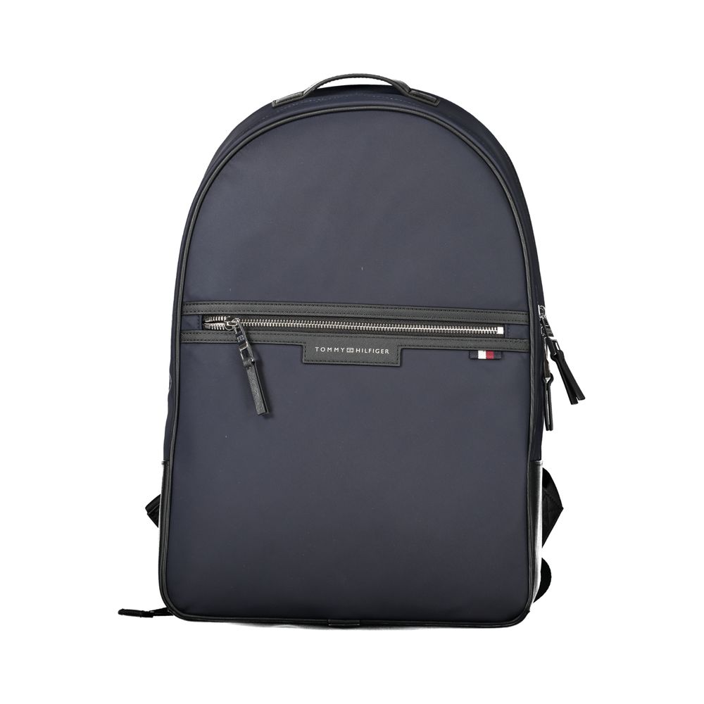 Tommy Hilfiger Blue Recycled Polyester Men Backpack - Zeiniez