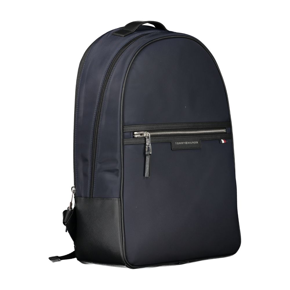 Tommy Hilfiger Blue Recycled Polyester Men Backpack - Zeiniez