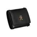 Tommy Hilfiger Black Polyurethane Women Wallet - Zeiniez