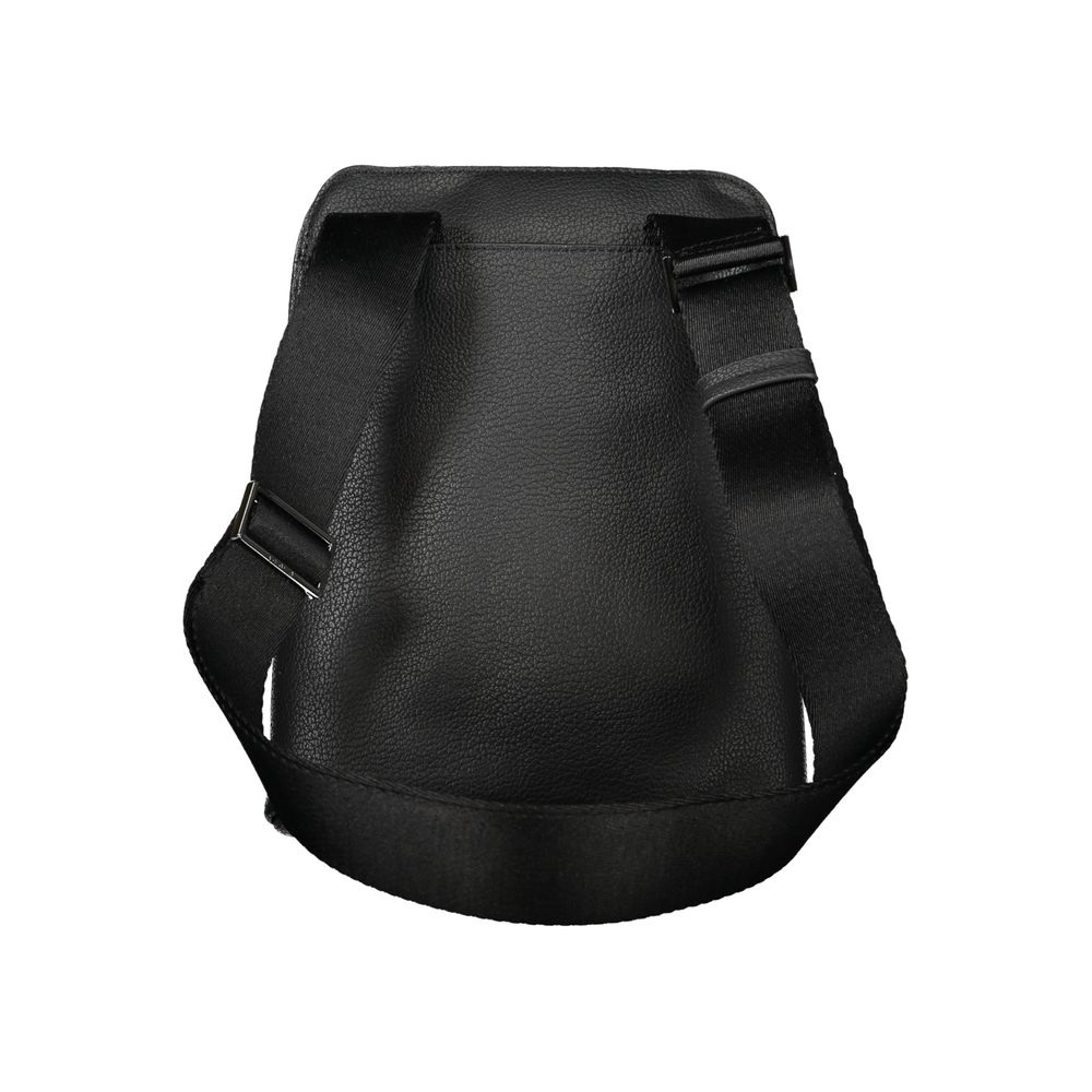 Calvin Klein Black Polyurethane Men's Shoulder Bag - Zeiniez