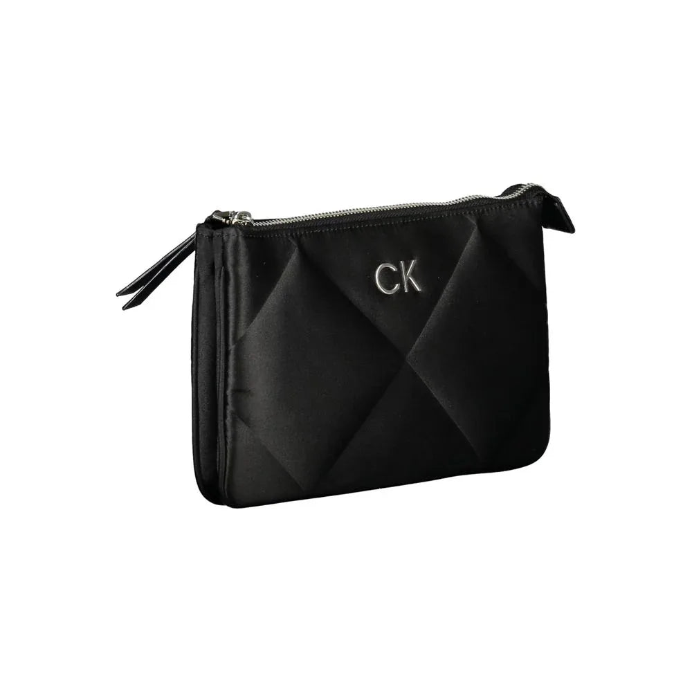 Calvin Klein Black Polyester Women Shoulder Bag - Zeiniez